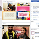Dentist Facebook page with 5-star reviews